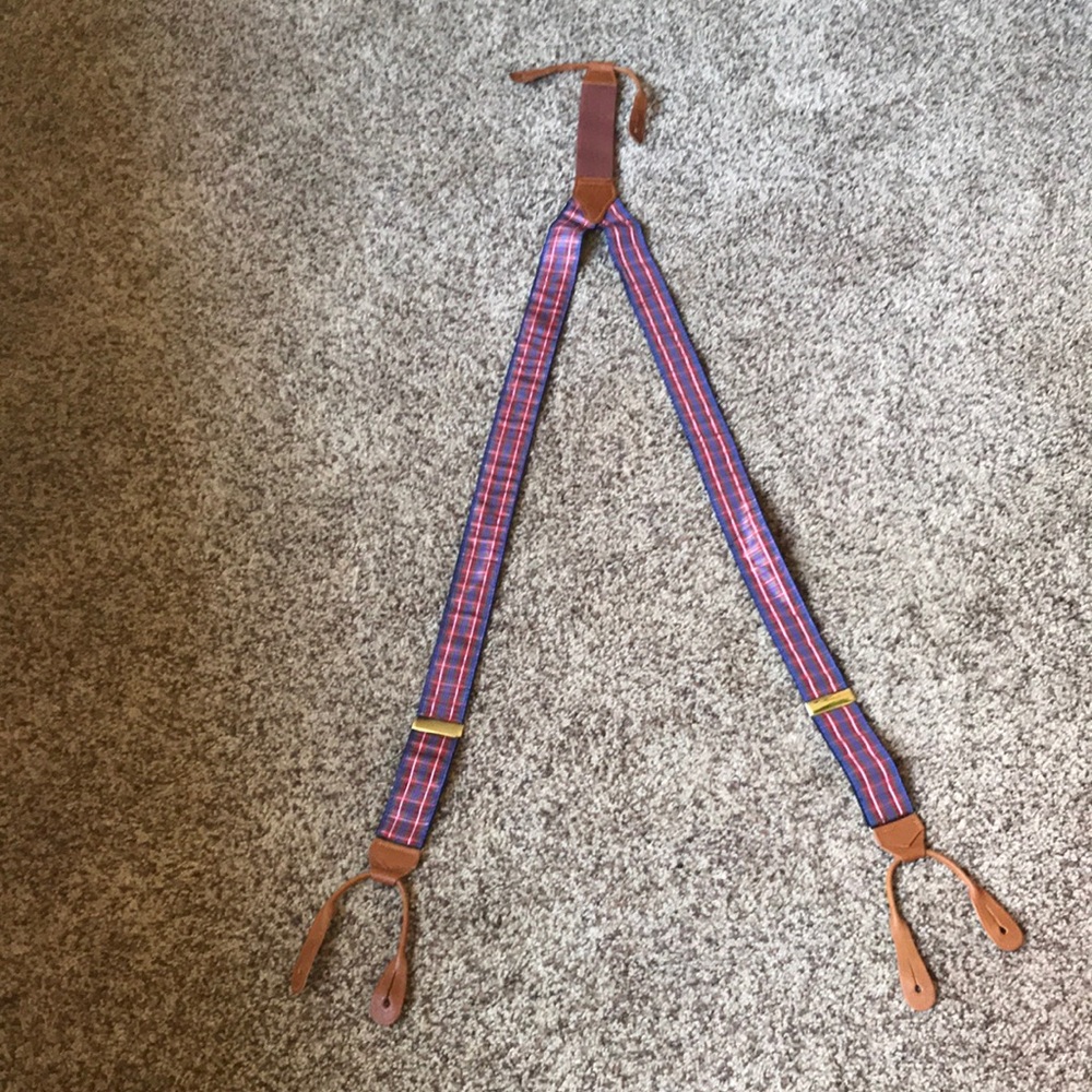 Plaid Suspenders
